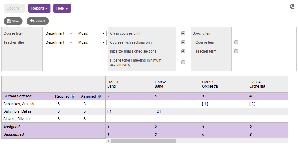 master teacher assignment